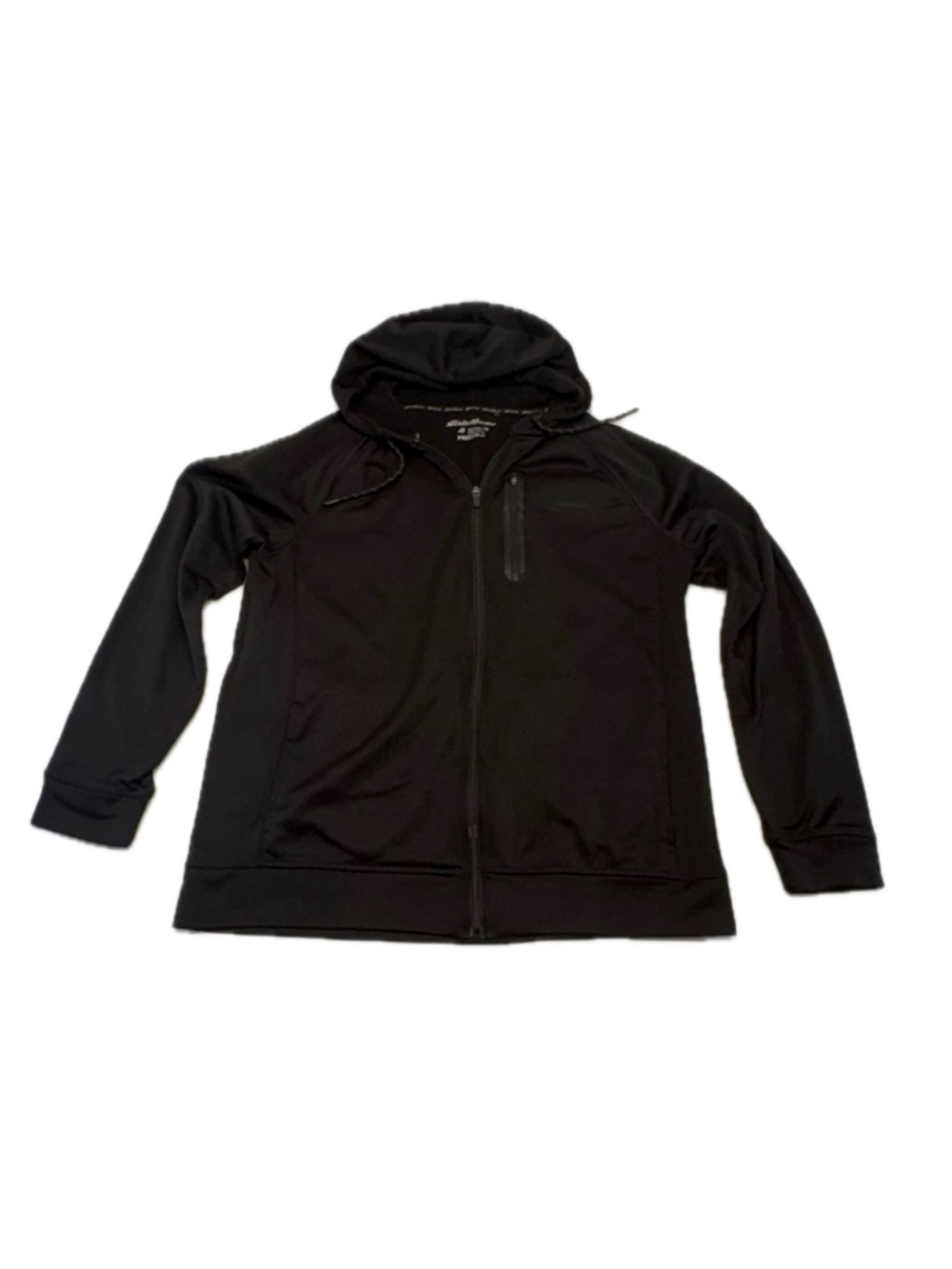 Eddie Bauer FreeDry Performance Full-Zip Hoodie Black Men's Size Large
